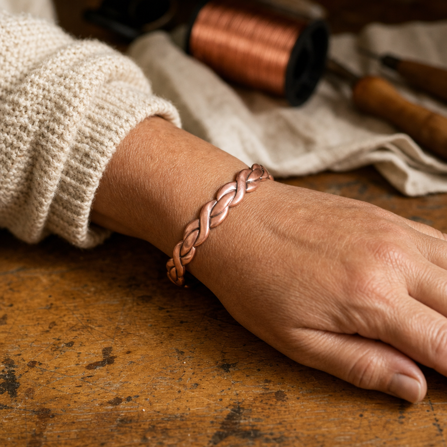Loom Copper Bracelet