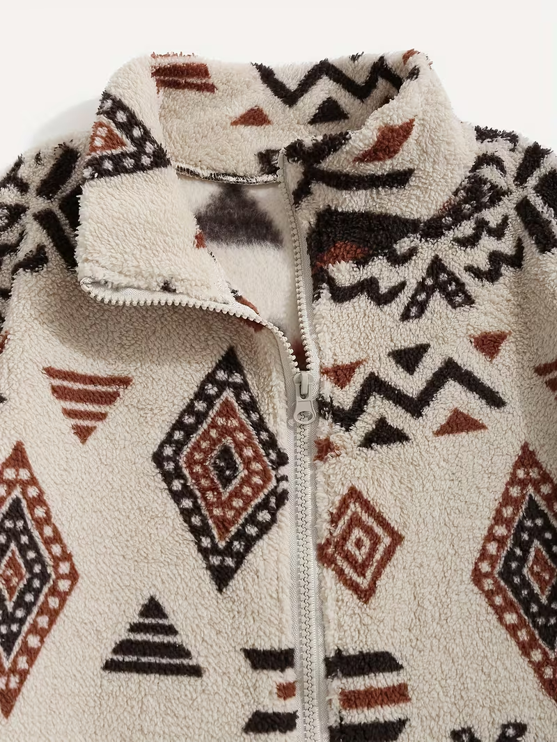 Sedona | Aztec Sherpa Zip Jacket