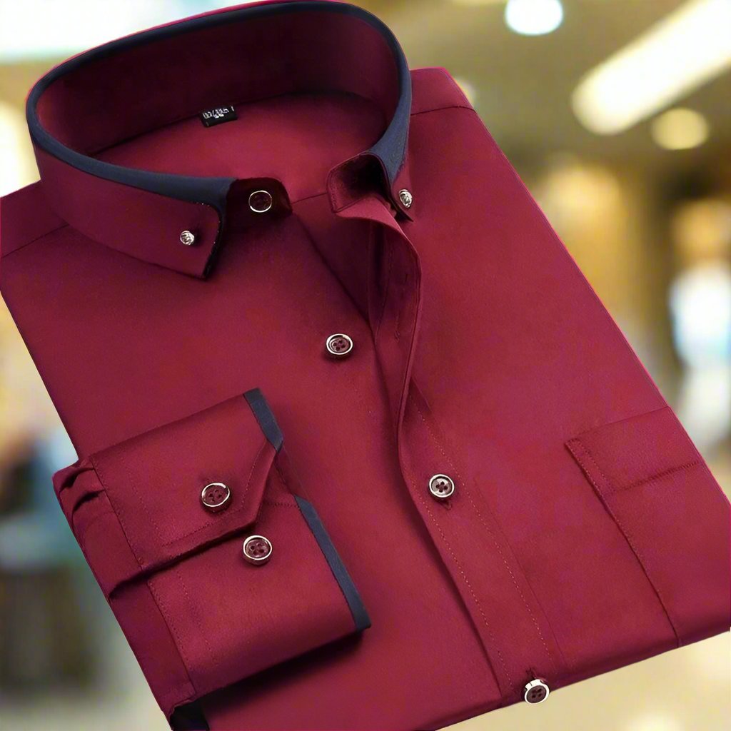 Iver | Long Sleeve Button Down Shirt