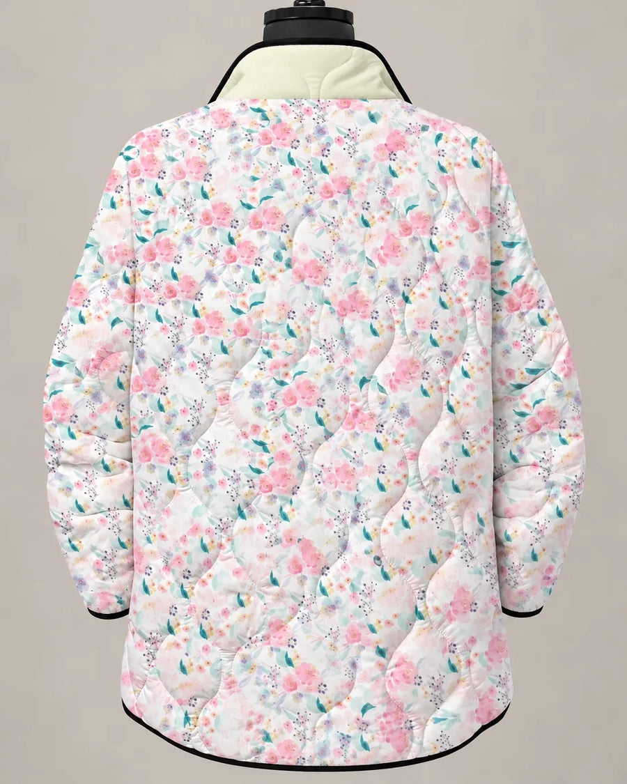 Eliana | Garden Floral Quilted Jacket