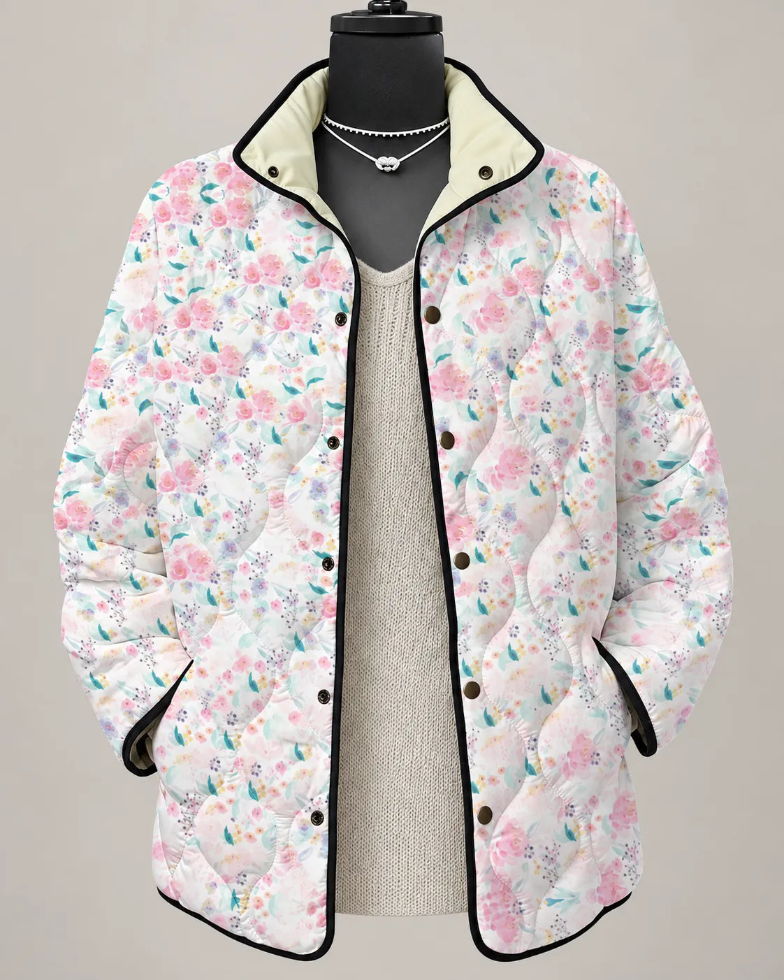 Adelaide | Floral Patchwork Jacket