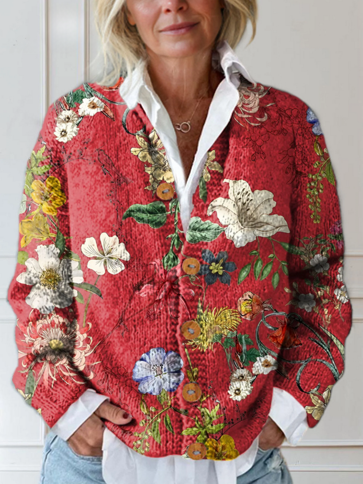 Paige | Vintage Floral Cardigan