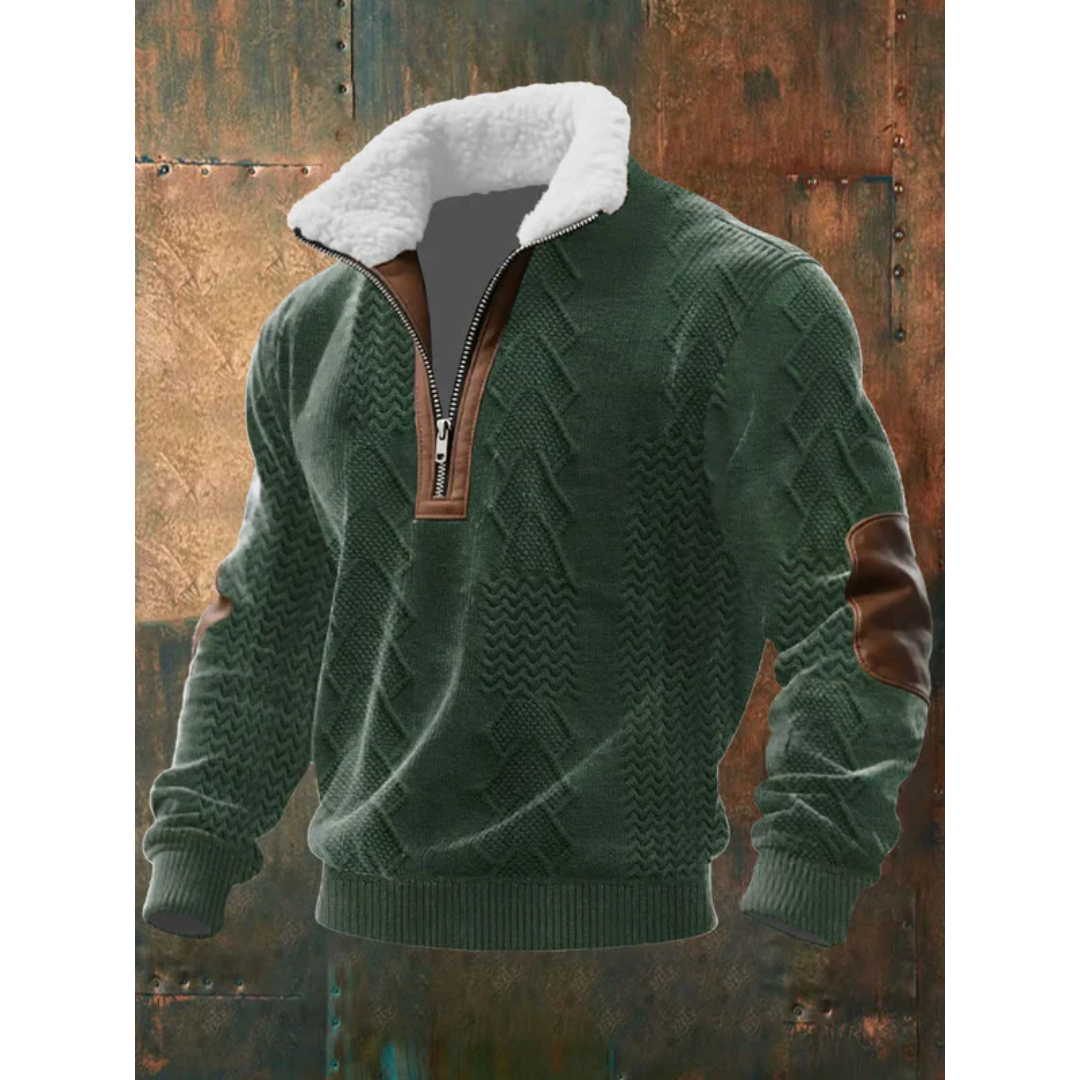 Roman | High Neck Zip Fleece