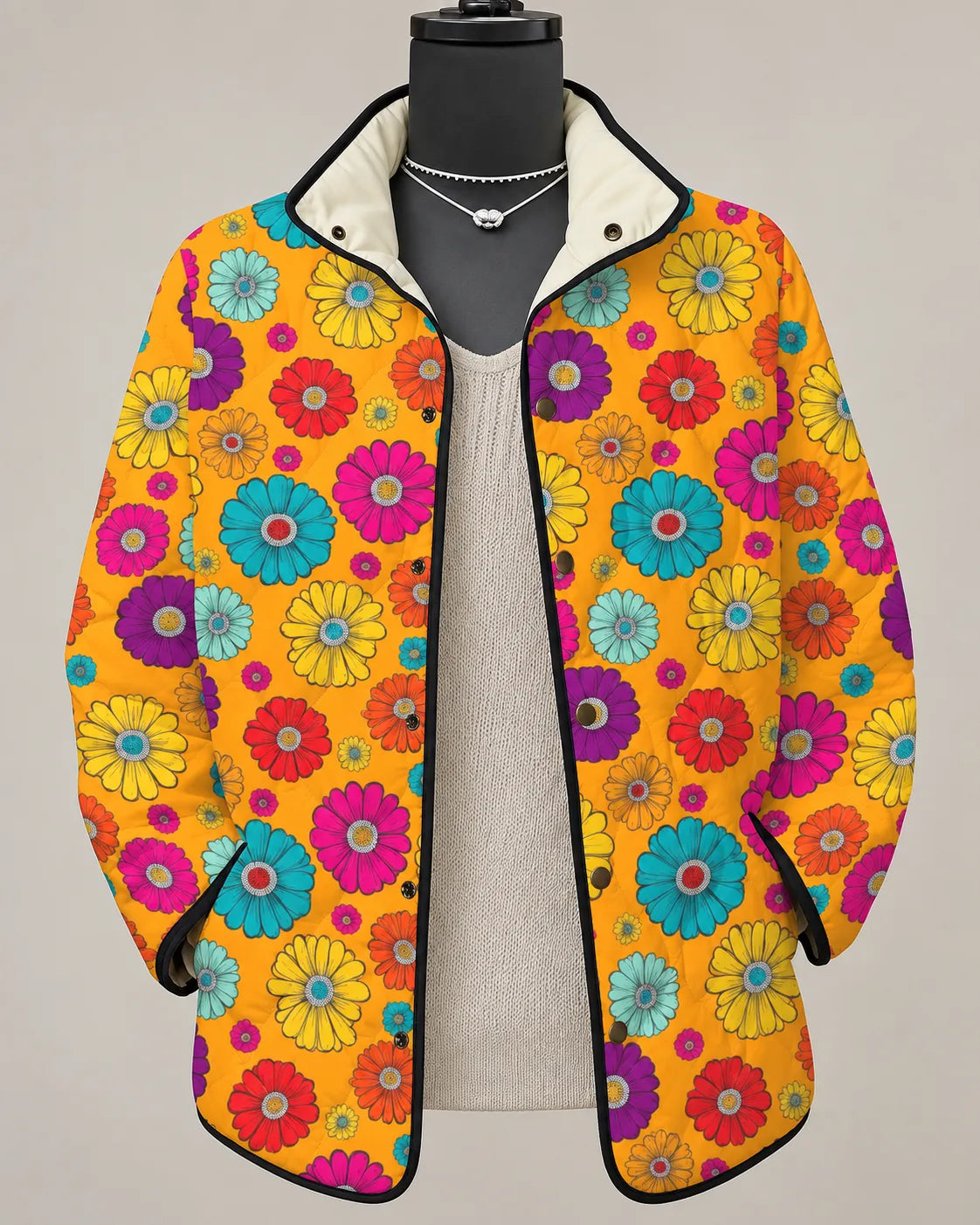 Mirelle | Patchwork Quilted Jacket