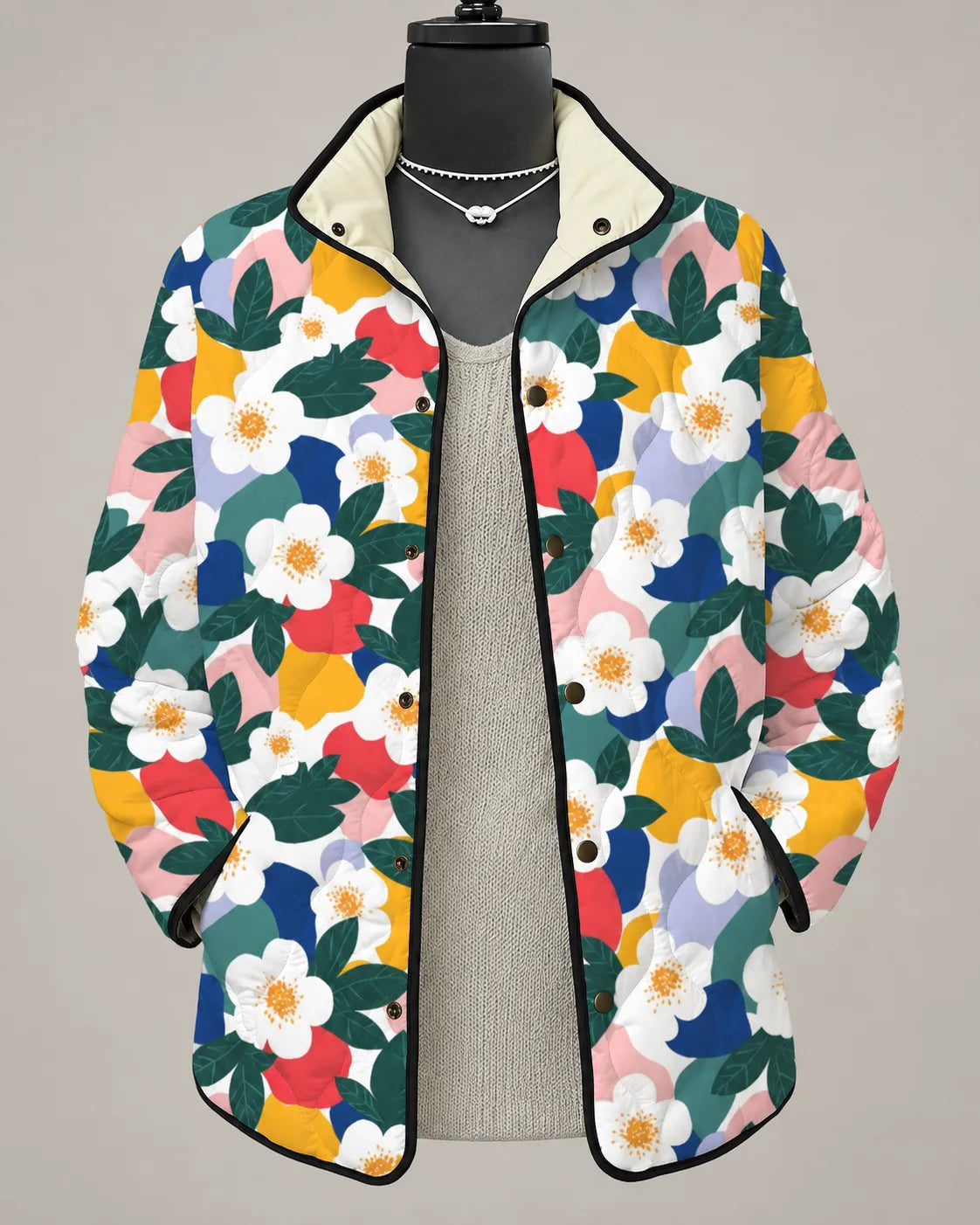 Mirelle | Patchwork Quilted Jacket