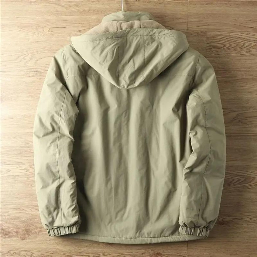 Mason | Hooded Jacket with Zip Chest Pocket
