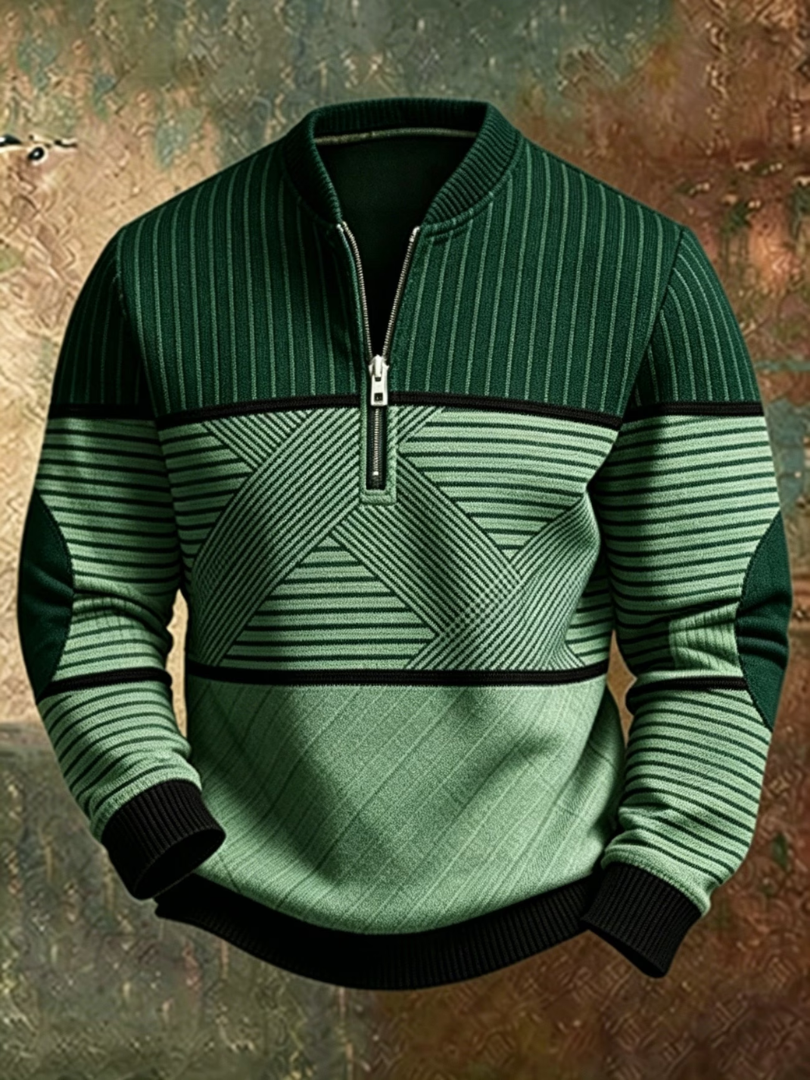 Bruno | Elegant Half Zip Pullover