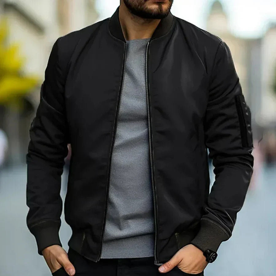 Brent | Classic Bomber Jacket