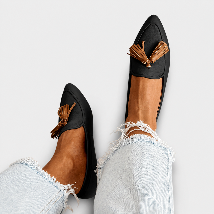 Vesperia | Modern Fringe Loafers