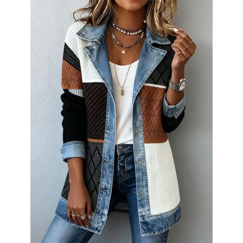 Celine | Contrast Trim Tailored Jacket