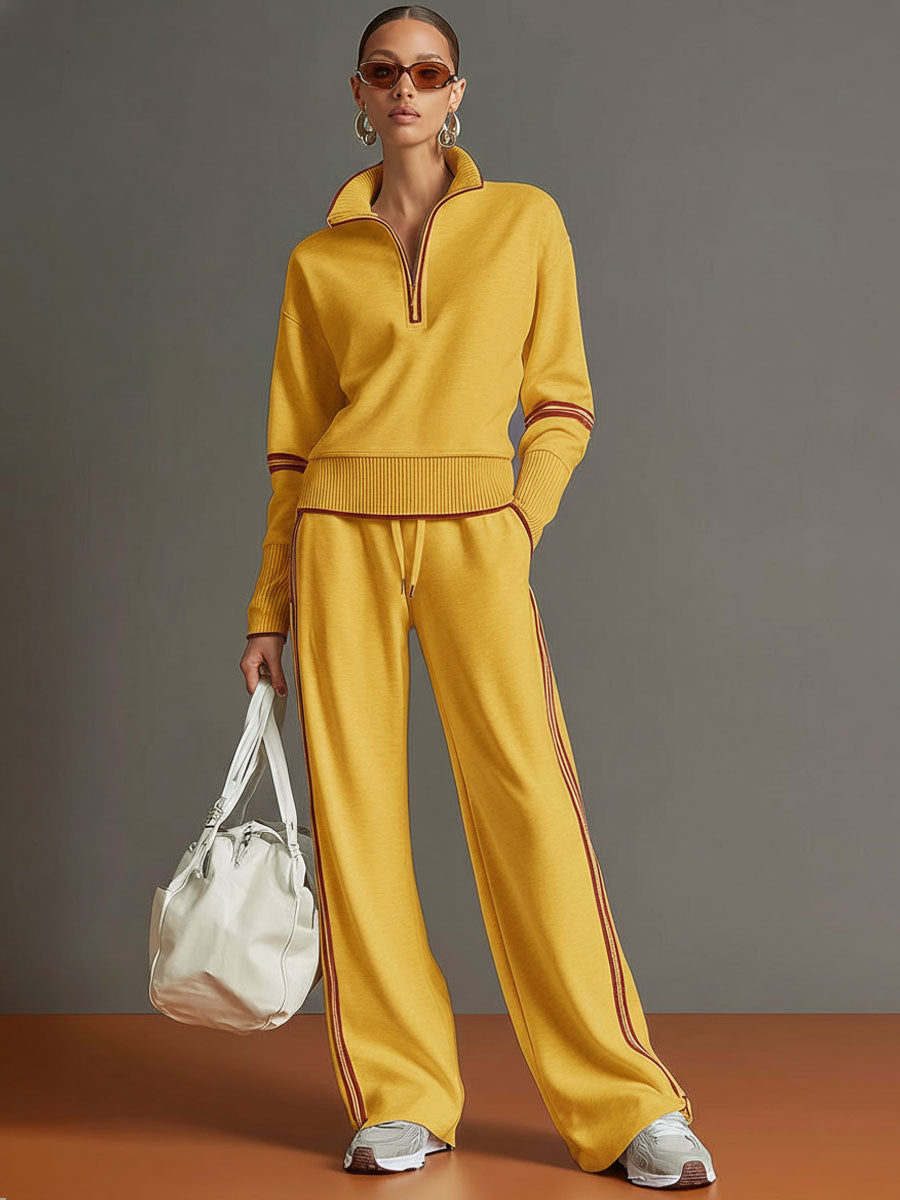 Marietta | Blouse and Wide-Leg Pants Set