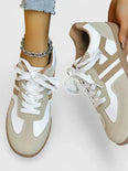 Khaki & White