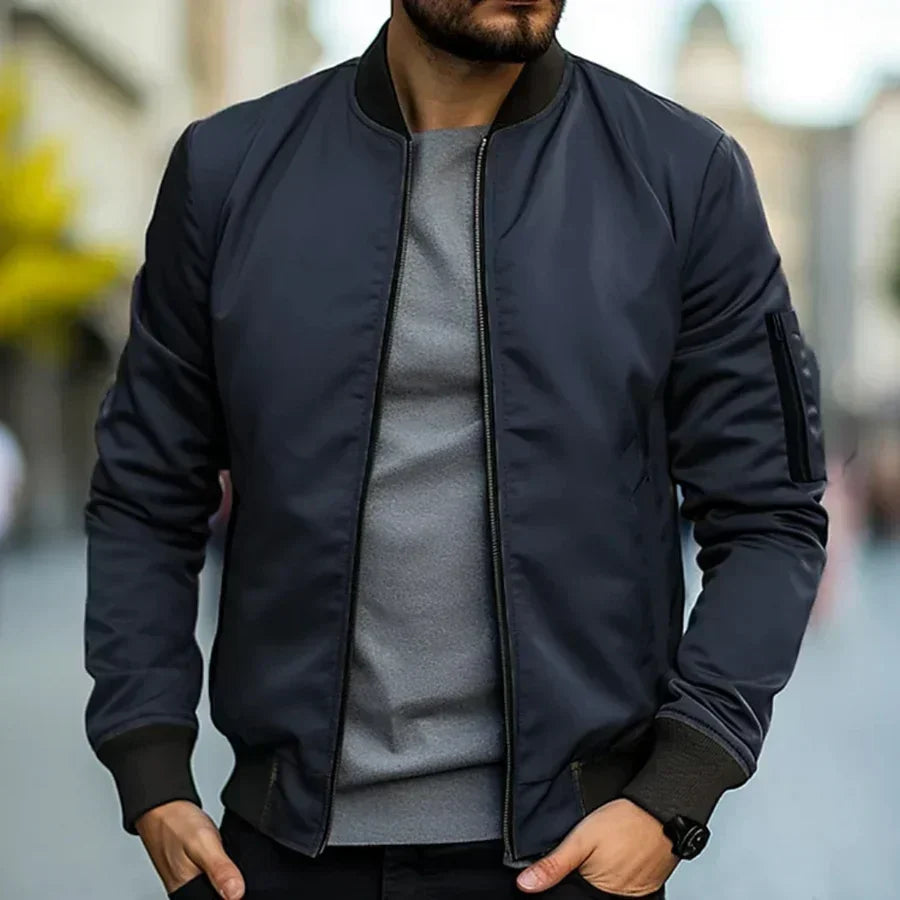 Brent | Classic Bomber Jacket