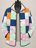 Navy Patchwork
