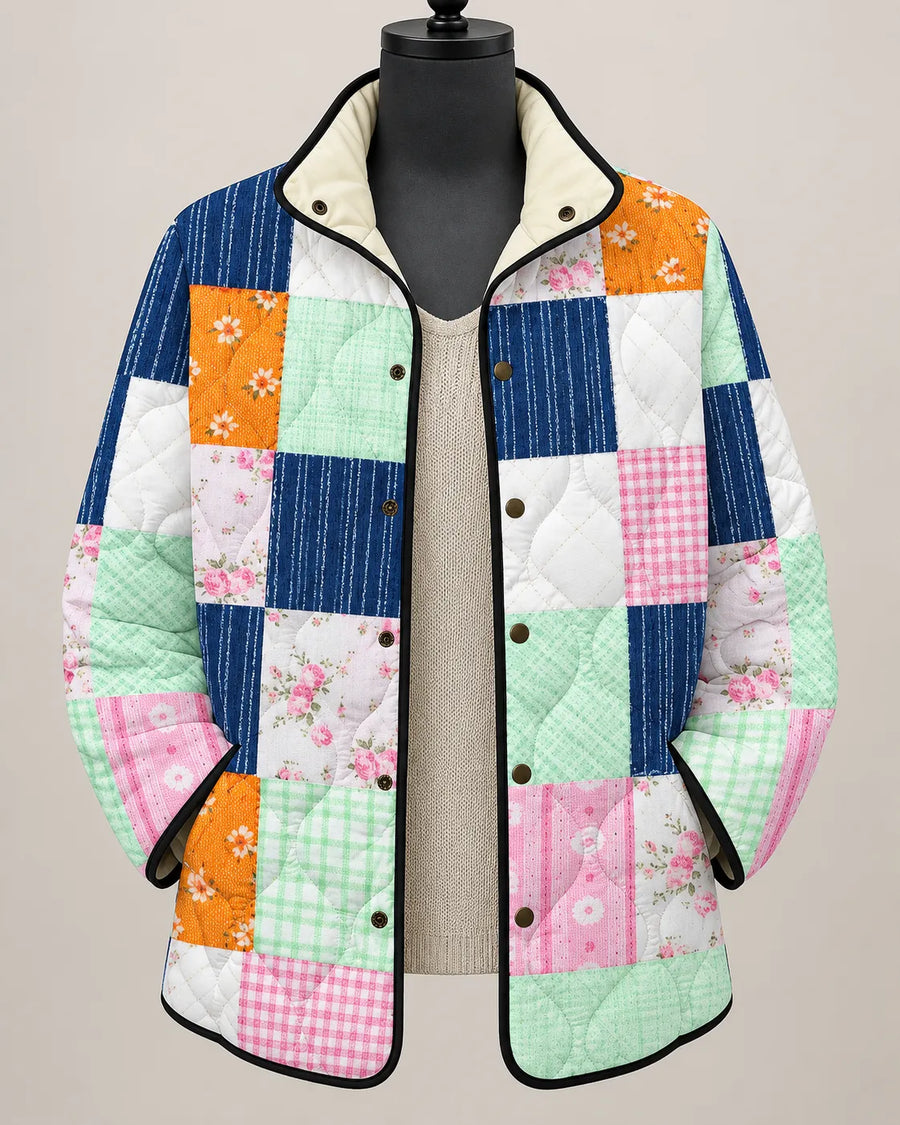 Mirelle | Patchwork Quilted Jacket