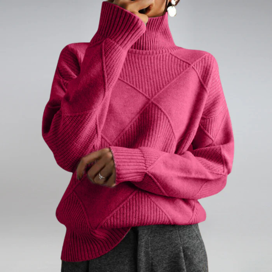 Catherine | Luxe Turtleneck Sweater
