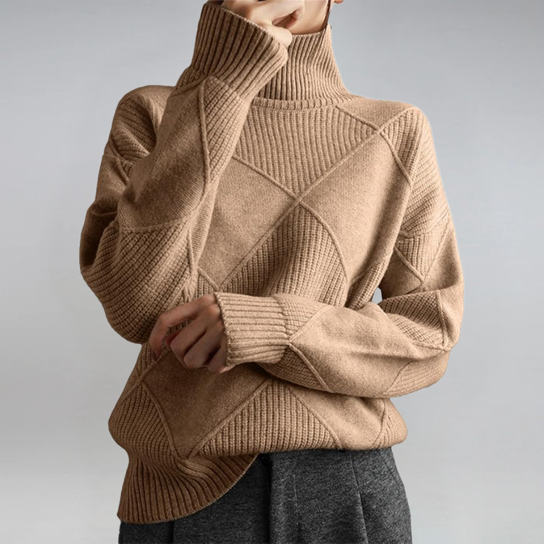 Catherine | Luxe Turtleneck Sweater