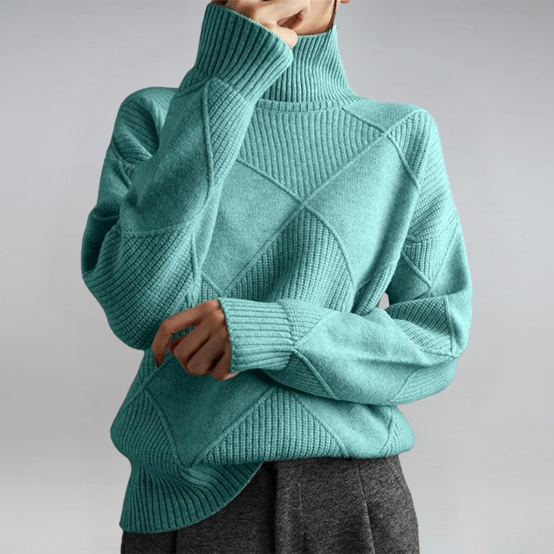 Catherine | Luxe Turtleneck Sweater