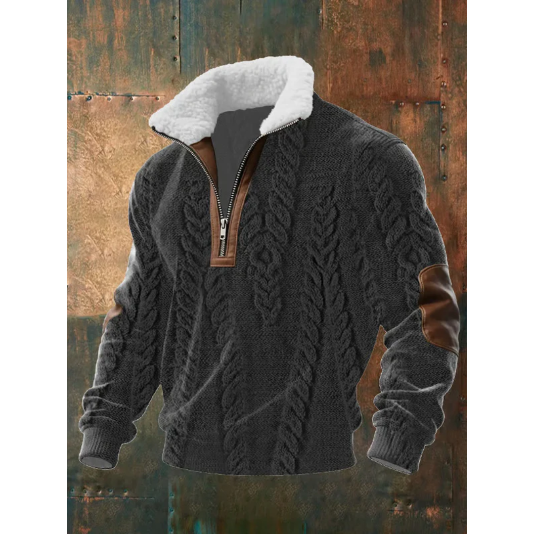 Roman | High Neck Zip Fleece