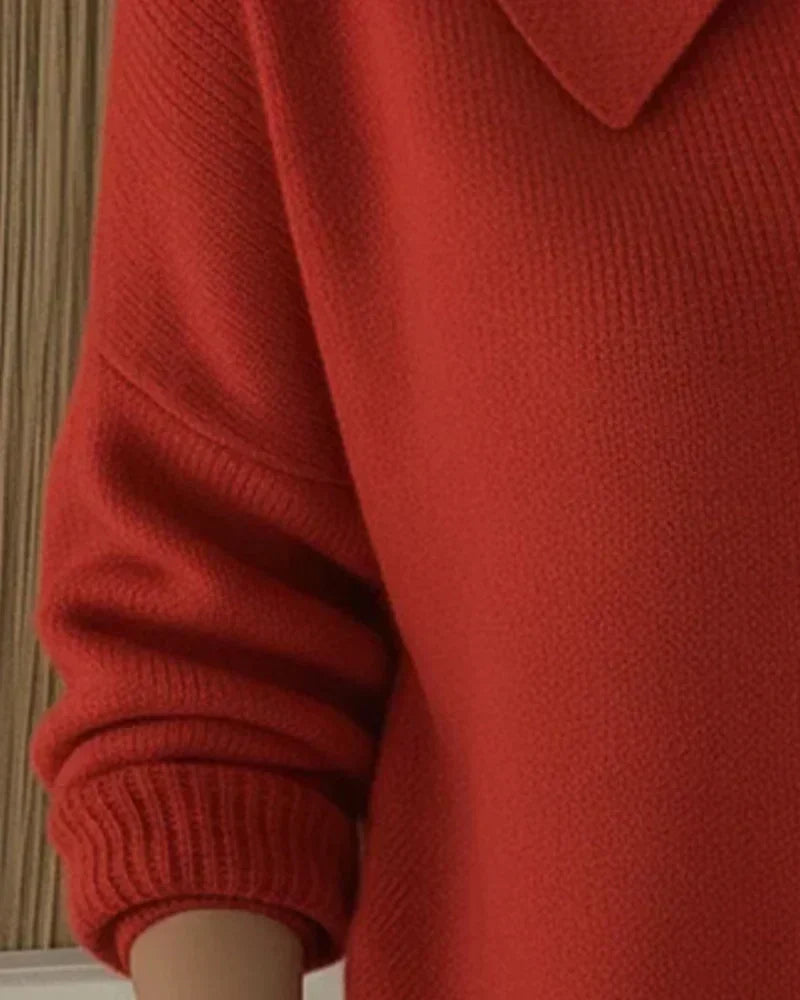 Marisa | Knit Cardigan with Shirt Collar