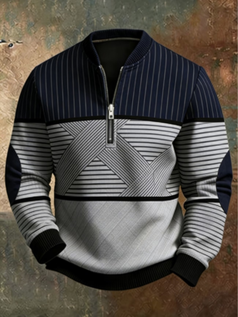Bruno | Elegant Half Zip Pullover