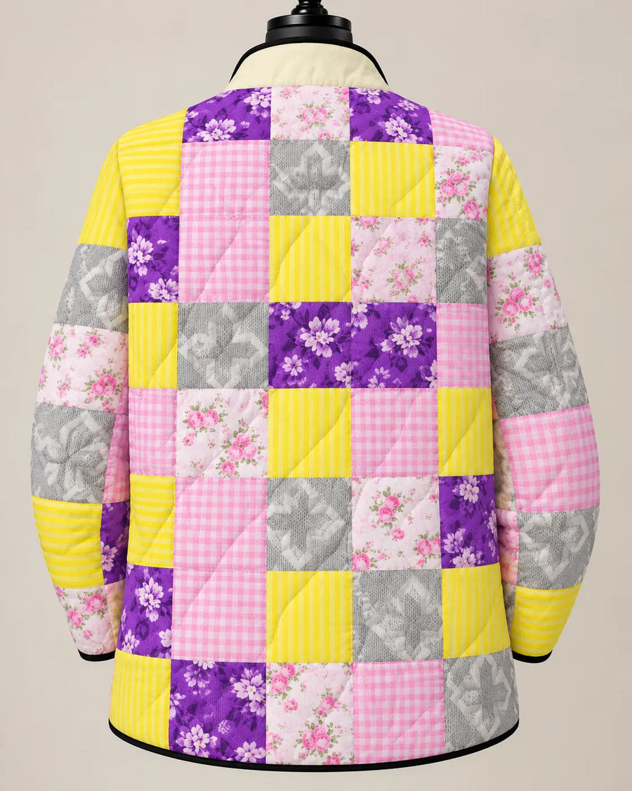 Celestine | Patchwork Quilted Jacket