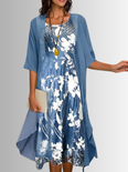 Floral Blue