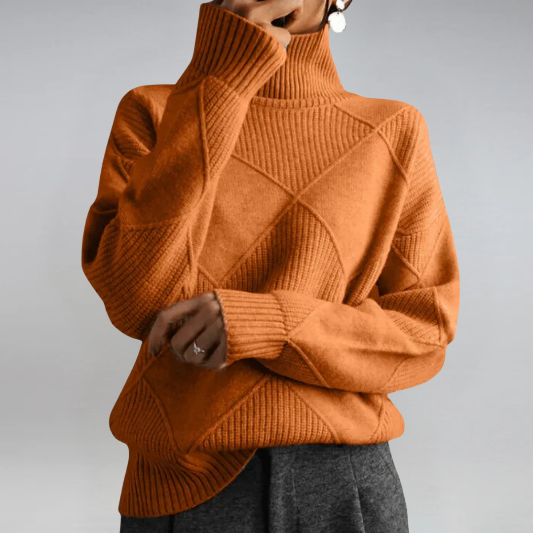 Catherine | Luxe Turtleneck Sweater