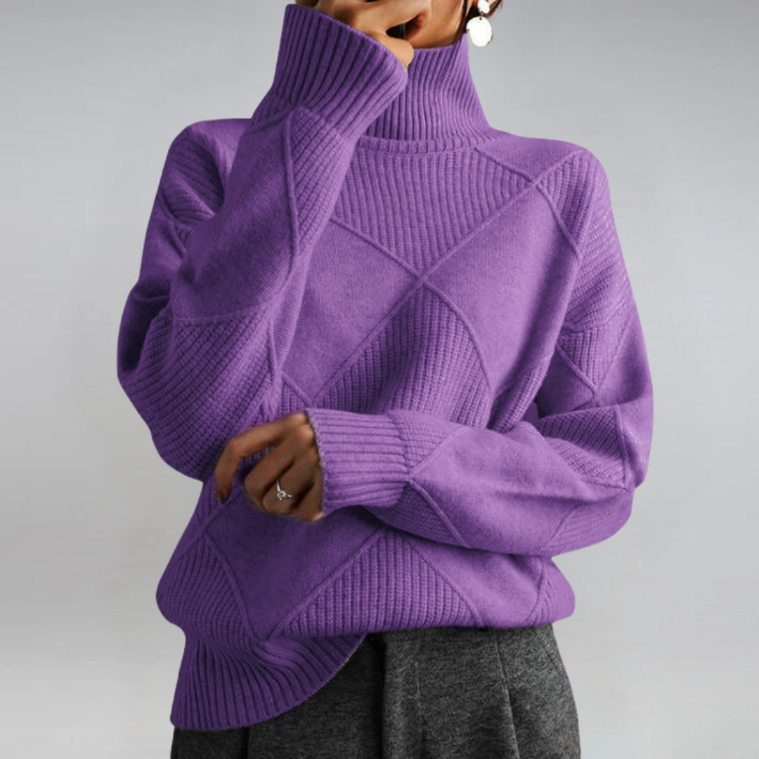 Catherine | Luxe Turtleneck Sweater