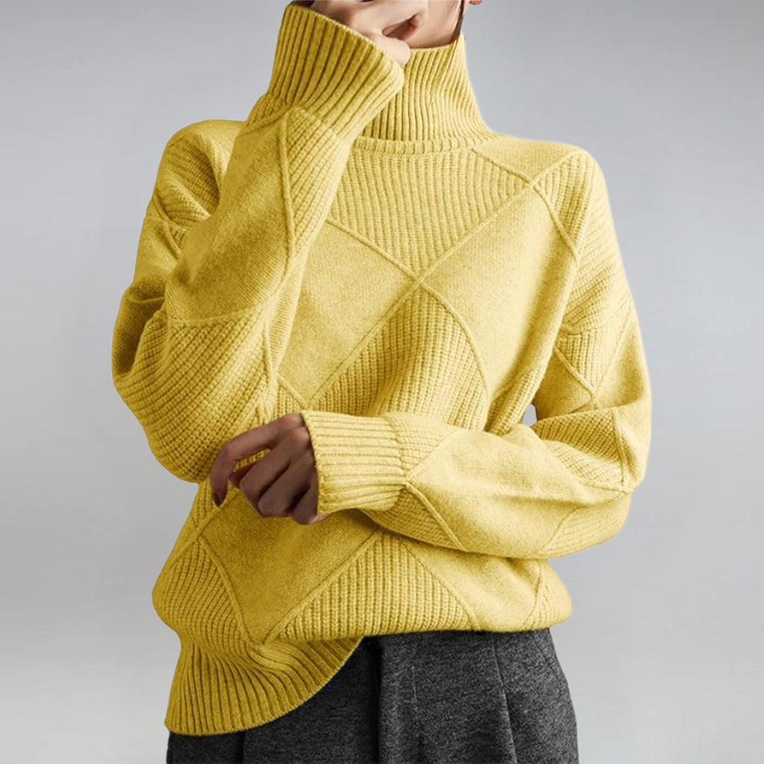 Catherine | Luxe Turtleneck Sweater