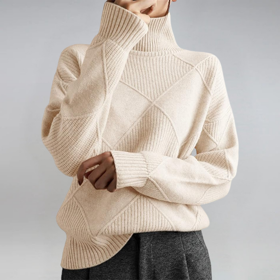 Catherine | Luxe Turtleneck Sweater