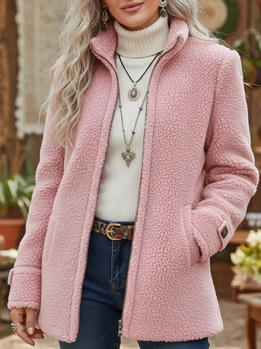 Carissa | Cozy Stand Collar Jacket
