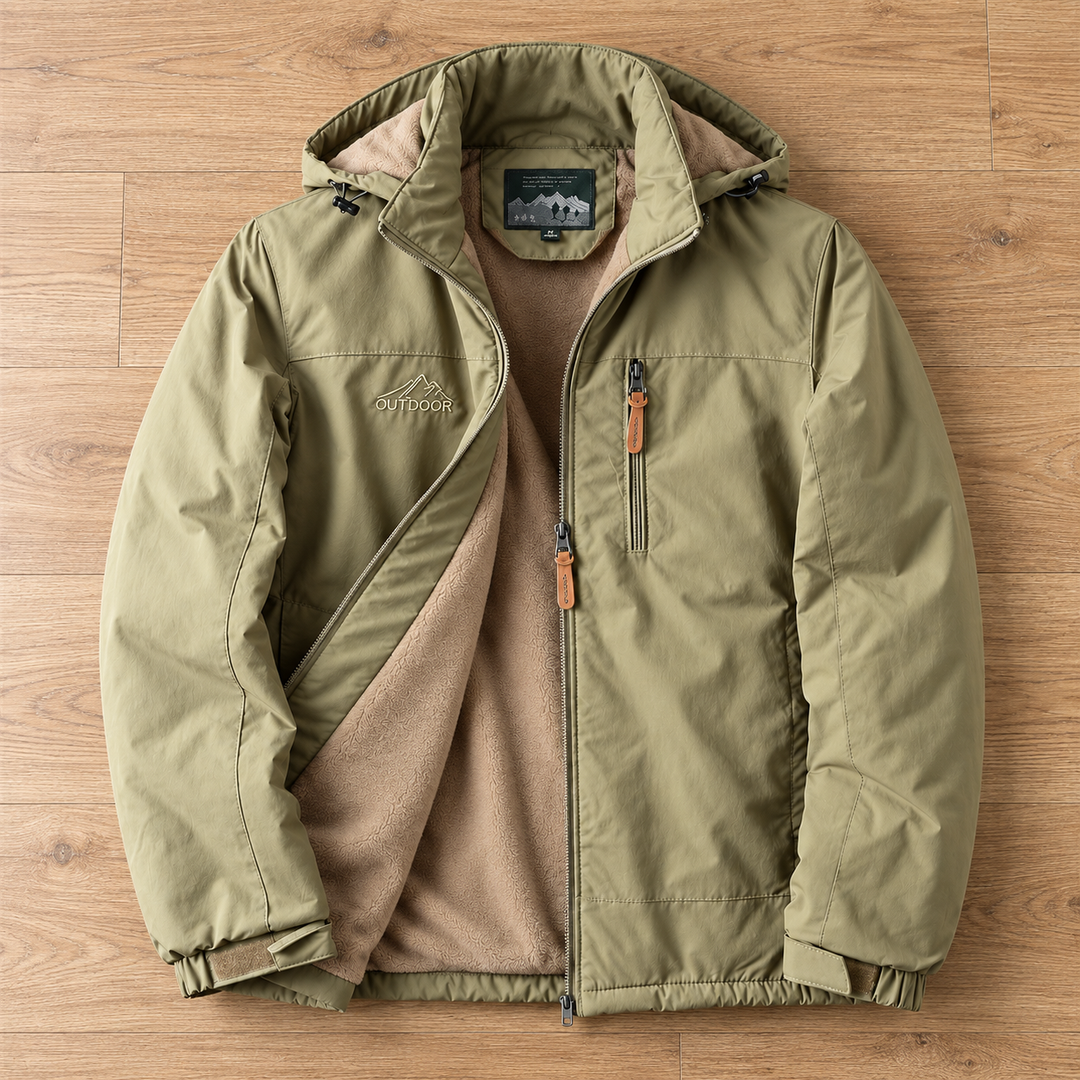 Mason | Hooded Jacket with Zip Chest Pocket