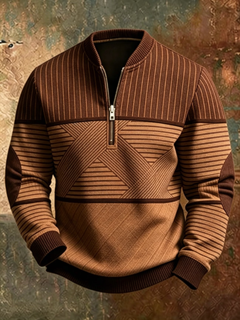 Bruno | Elegant Half Zip Pullover