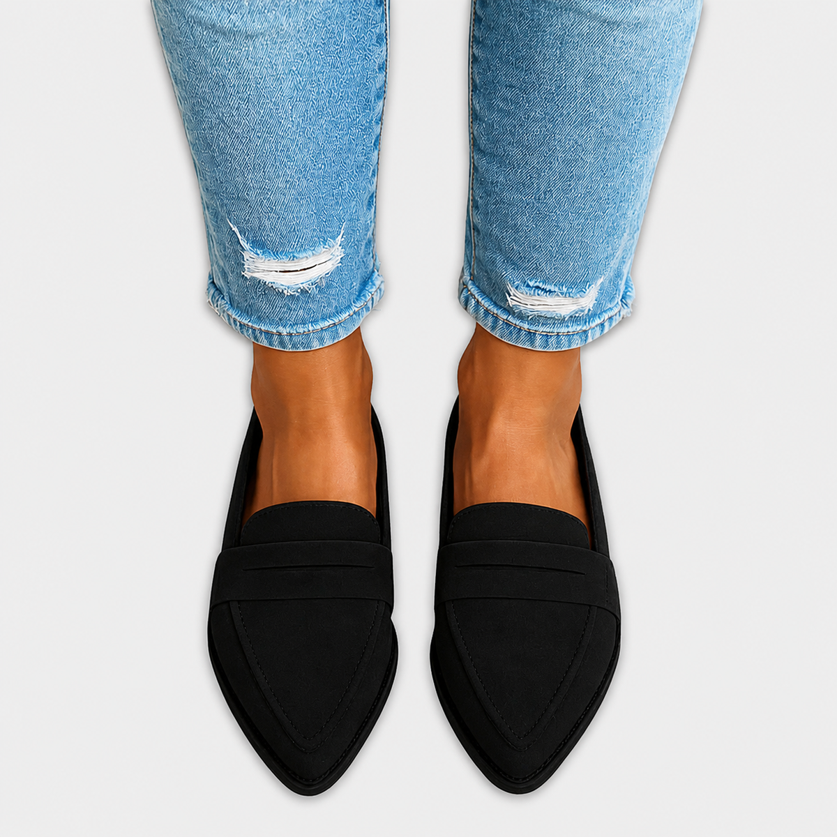 Nadia | Suede Loafers