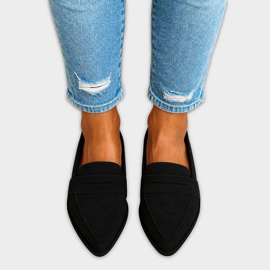 Nadia | Suede Loafers