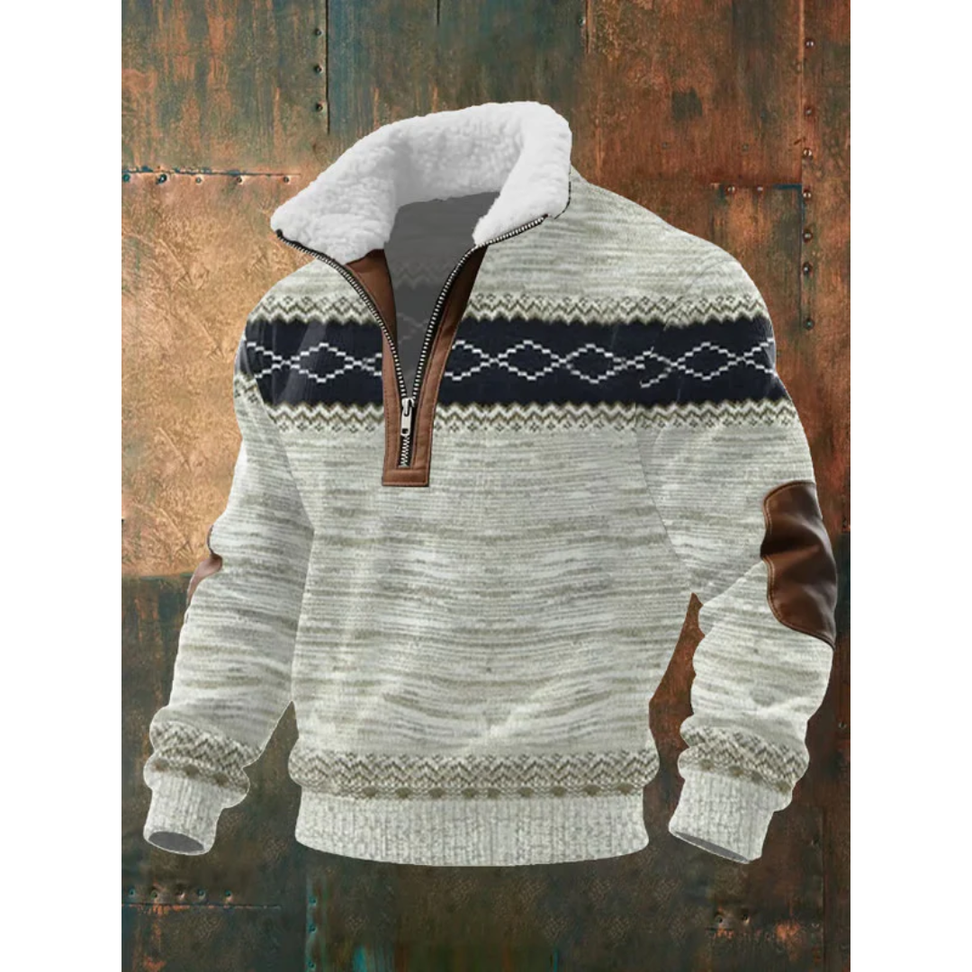 Roman | High Neck Zip Fleece