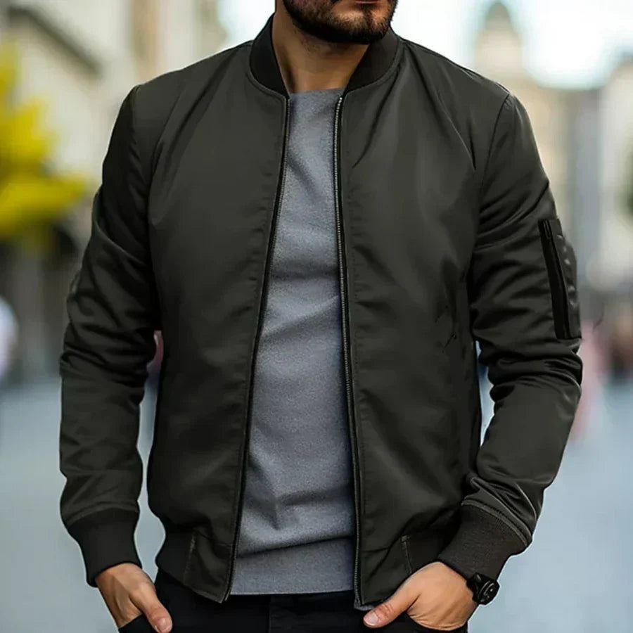 Brent | Classic Bomber Jacket