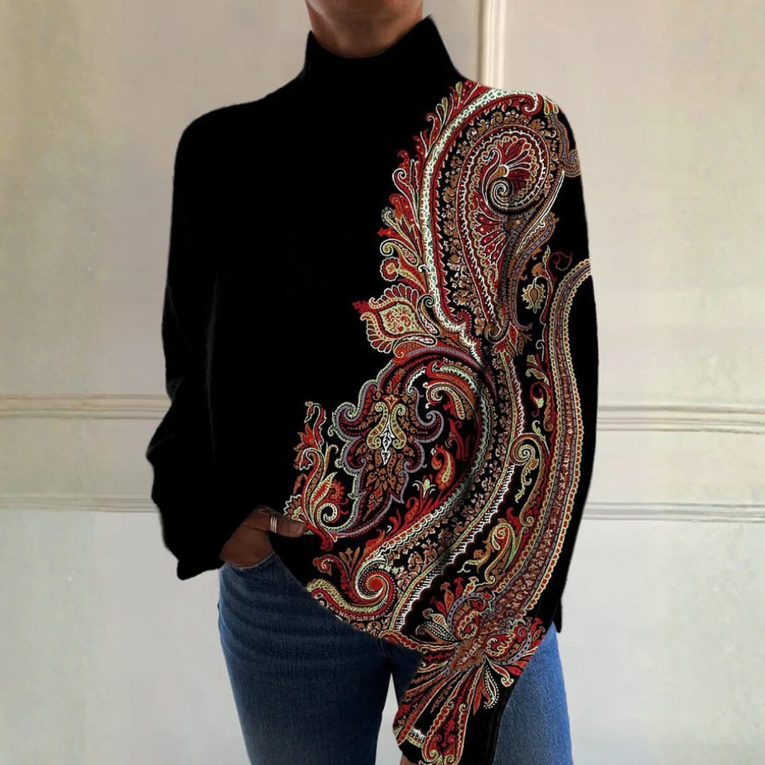 Charlotte | Retro Turtleneck Sweater