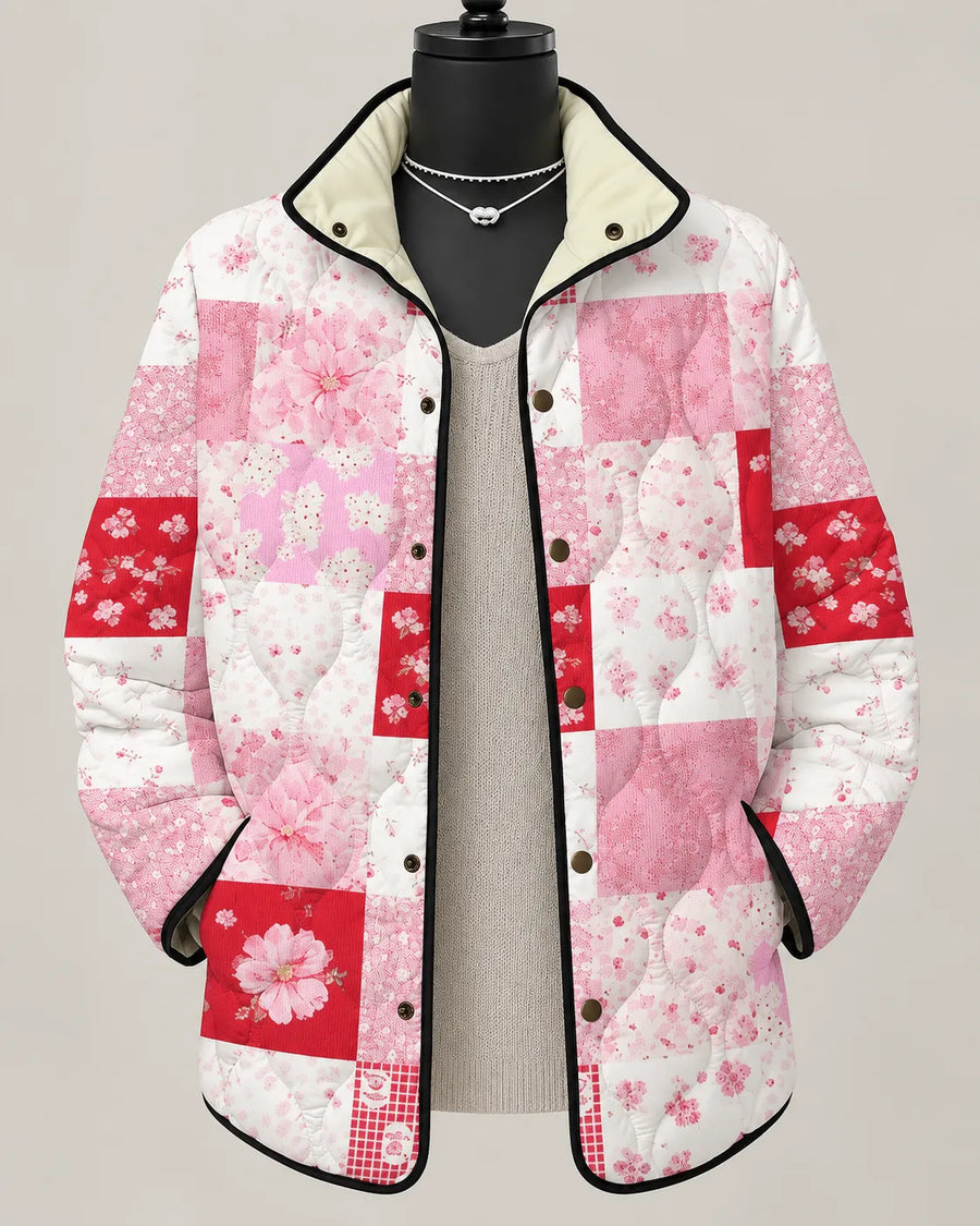 Rosalie | Floral Patchwork Jacket