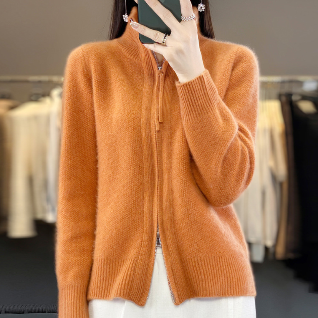 Luna | Zip Up Cardigan