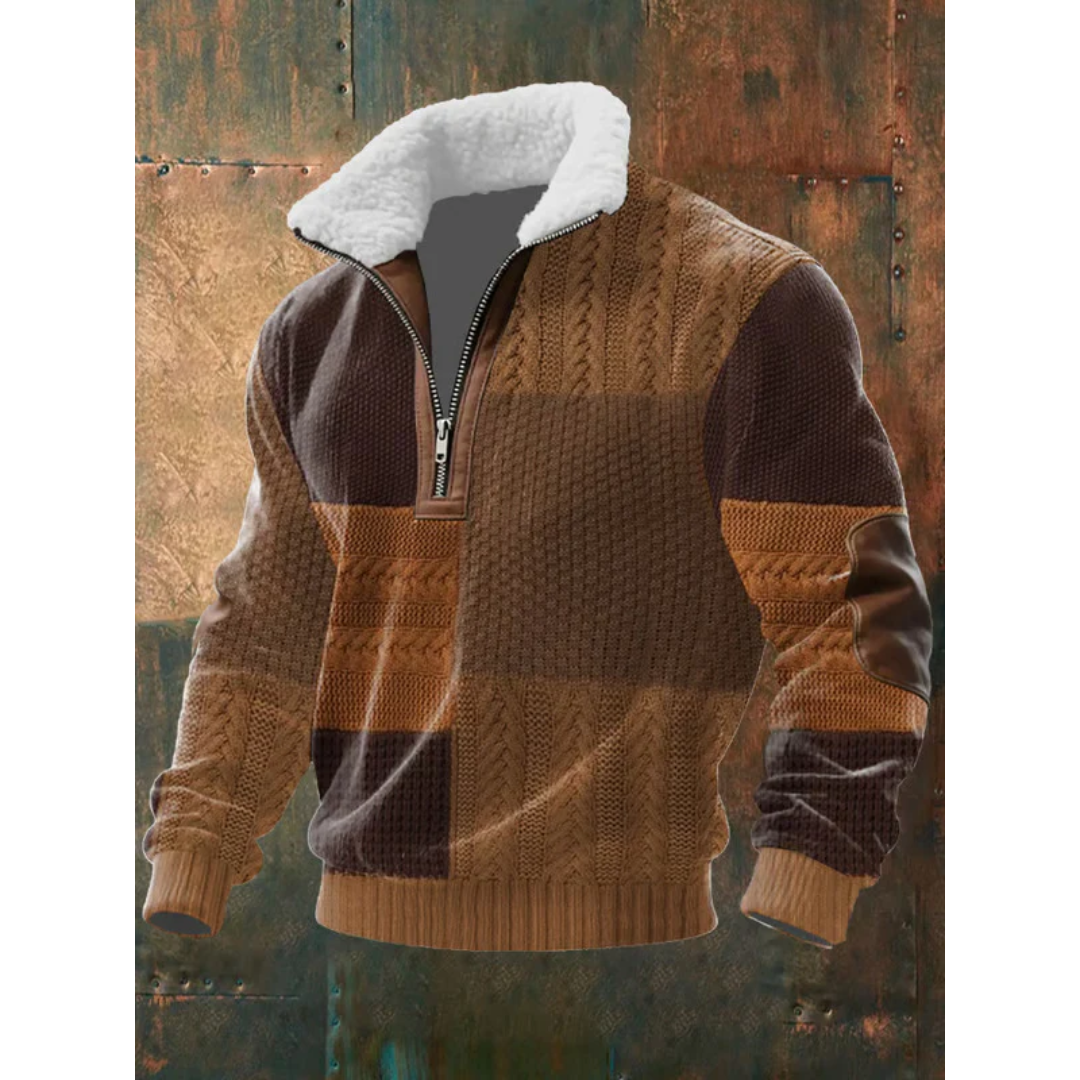 Roman | High Neck Zip Fleece
