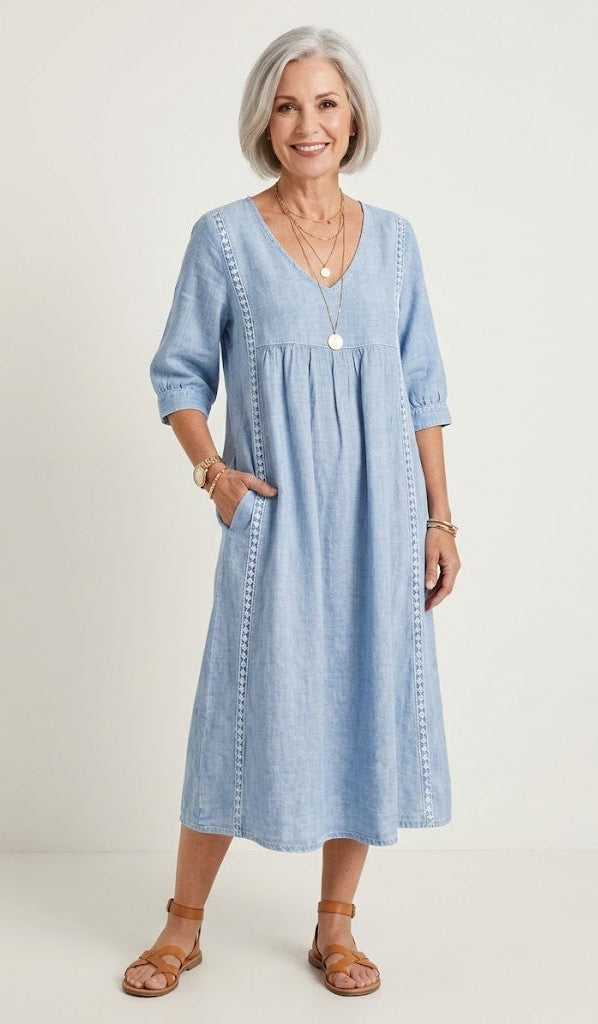 Juliette | A-Line Maxi Dress