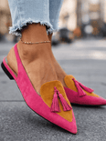 Pink and Mustard