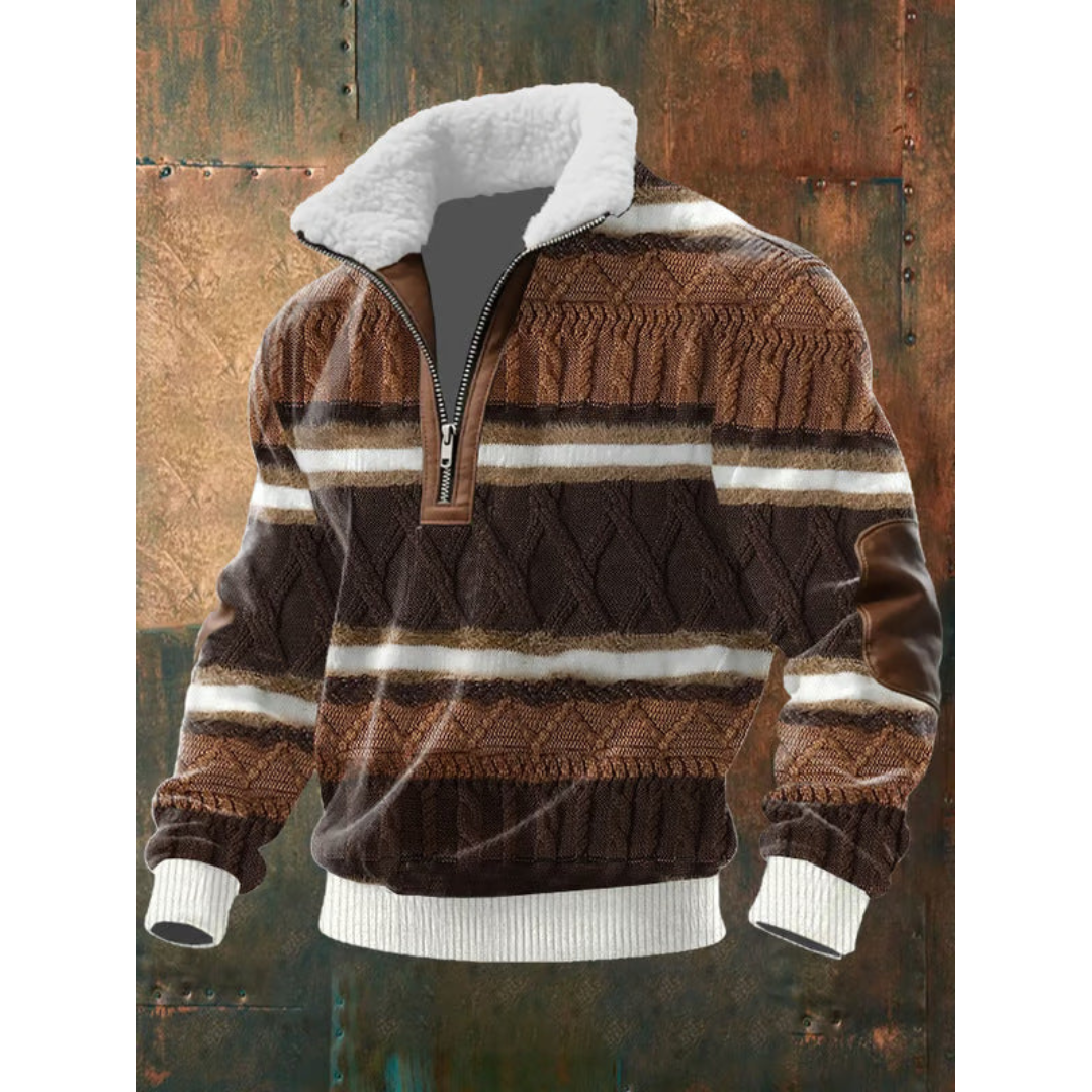 Roman | High Neck Zip Fleece