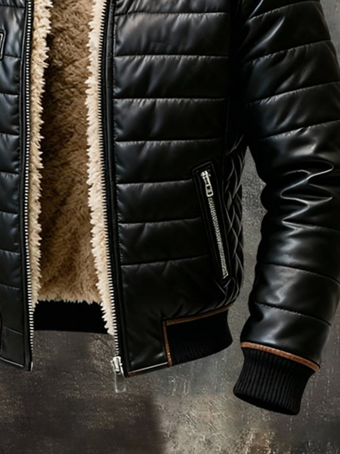 Lucas | Refined High Collar Jacket