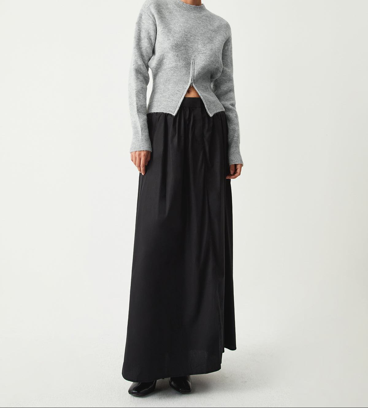 Rosalind | Soft Half Zip Knit Sweater