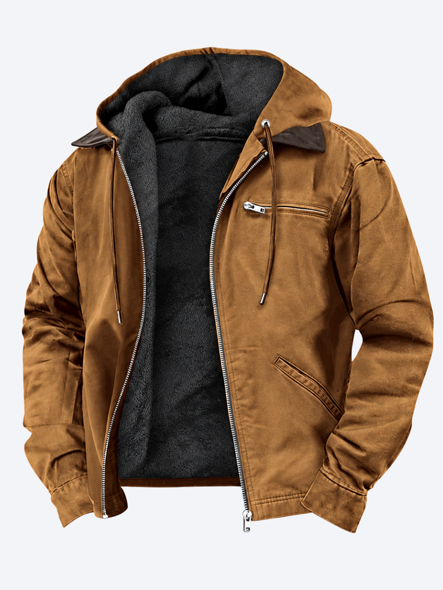 Laurent | Hooded Casual Jacket