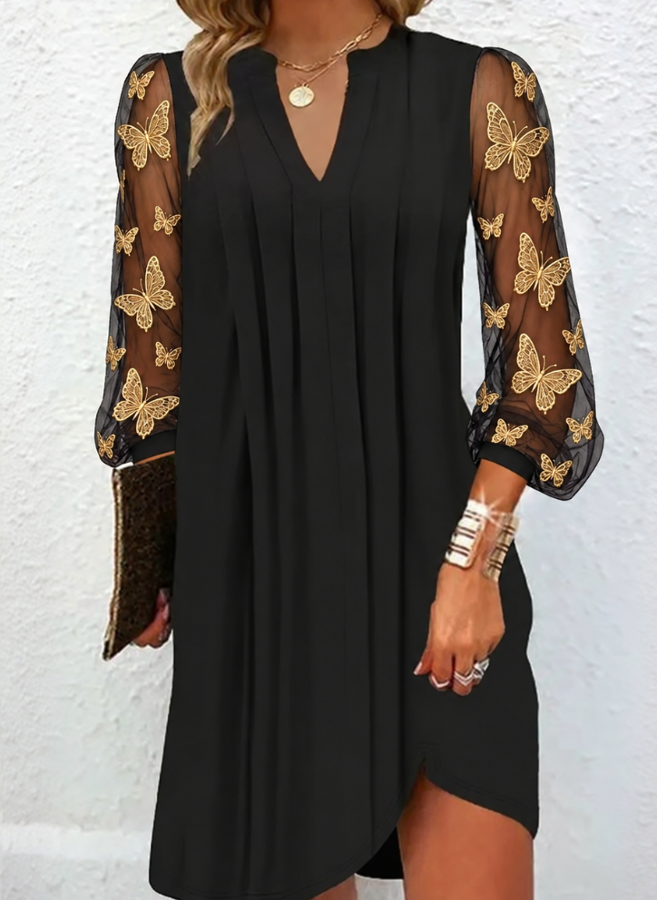 Ramille | Floral Mesh Dress