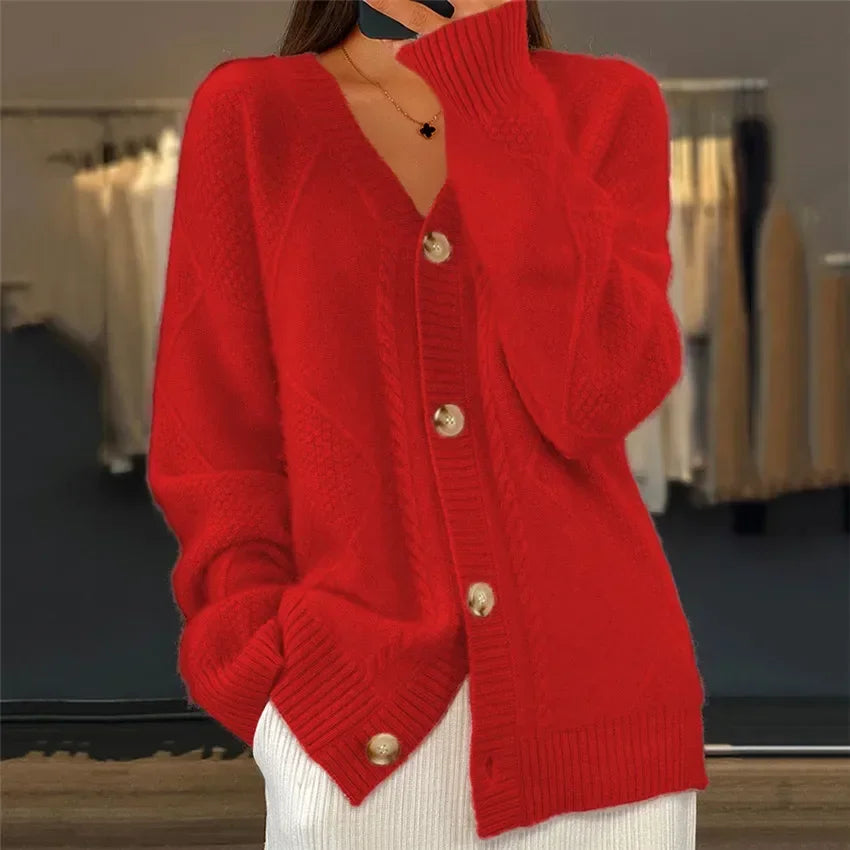 Lena | Buttoned Cardigan